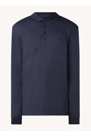 HUGO BOSS Pado regular fit polo met logo en stretch