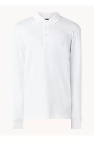 HUGO BOSS Pado regular fit polo met logo en stretch