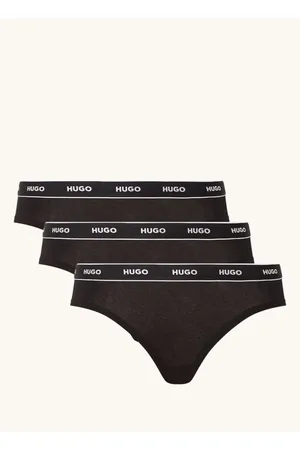 HUGO BOSS Slip met logoband in 3-pack