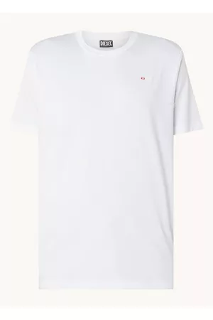 Diesel T-Just-Microdiv T-shirt met logo
