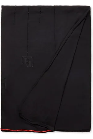 Bylima Ricamo Logo sjaal met strass 200 x 75 cm