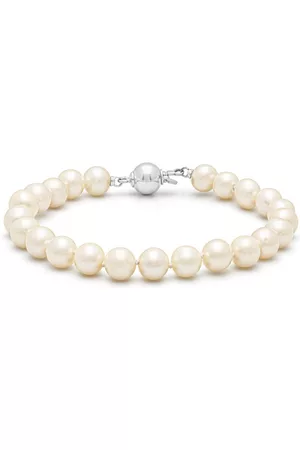 Diamond Point Witgouden armband Rivièra