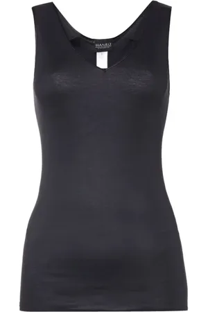 Hanro Naadloos singlet van katoen