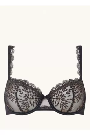 Simone Pérèle Dames Balconette bh's - Singuliere balconette bh met borduring en lurex