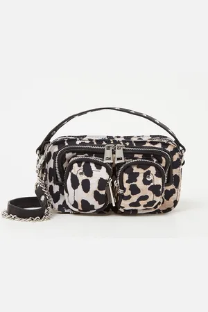 Nunoo Helena crossbodytas met leren details