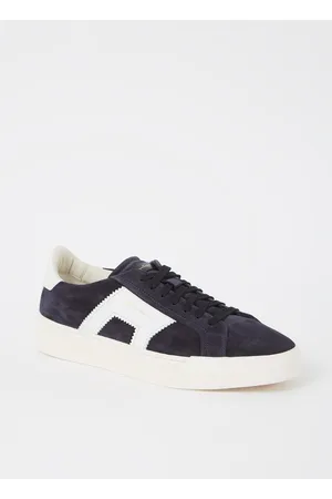 santoni Gloria sneaker van suède