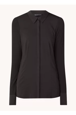 Expresso Xani blouse met jersey mouw