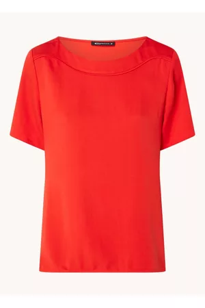 Expresso Dames Korte mouw - Blouse short sleeves with boat