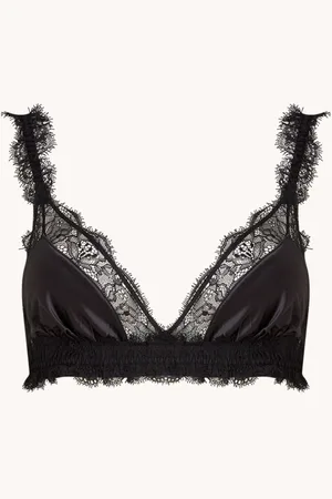 LOVE Stories Love Lace bralette van satijn met kant