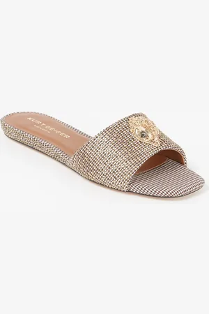 Kurt Geiger Kensington slipper met strass