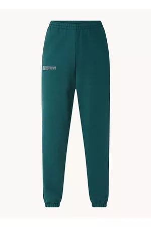The Pangaia Dames Lange broeken - High waist tapered fit joggingbroek van biologisch katoen