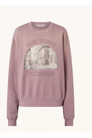 Acne Studios Franziska sweater met fotoprint