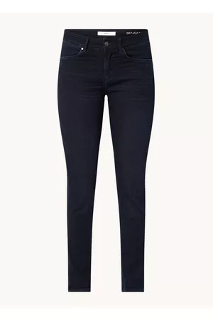 Brax Ana mid waist skinny jeans met stretch