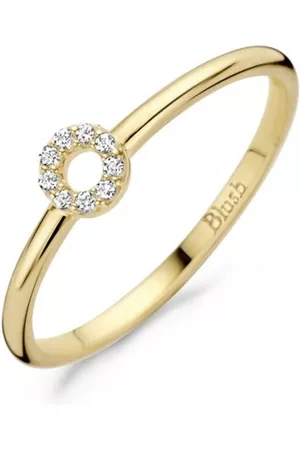 Blush Ring van 14 karaat met Zirkonia 1217YZI