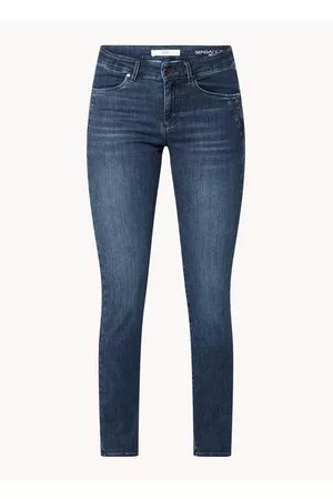 Brax Ana mid waist skinny jeans met stretch