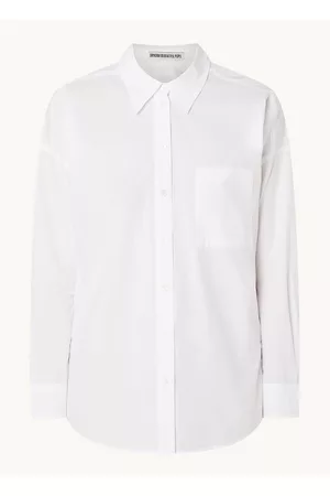 Drykorn Dames Blouses - Aake blouse met opgestikte zak