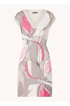 Expresso Dames Geprinte jurken - Flower panel print dress