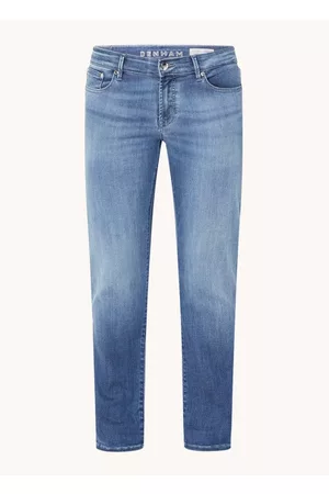 Denham Dames Tapered - Monroe mid waist tapered fit jeans in lyocellblend