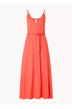Expresso Dames Jersey jurken - Jersey dress with braided belt
