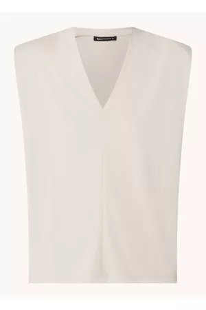 Expresso Dames Tops - Jersey sleeveless top with sho