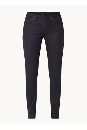 Expresso Dames Skinny - Mid waist skinny jeans in lyocellblend met coating