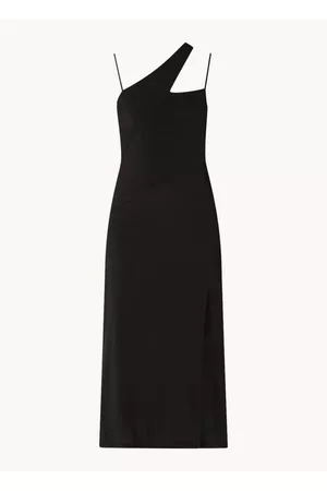 Bruuns Bazaar Dames Midi jurken - Mandevilla Taola asymmetrische midi jurk van jersey