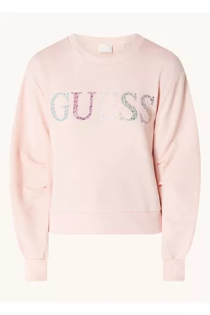 Guess Dames Sport sweaters - Sweater met logo en strass-decoratie