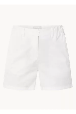 French Connection Dames Shorts - High waist loose fit korte broek met steekzakken