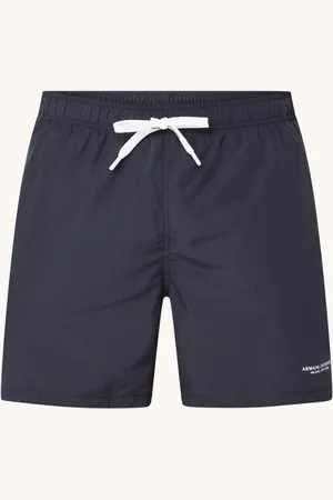 Emporio Armani Zwemshorts met steekzakken en logo