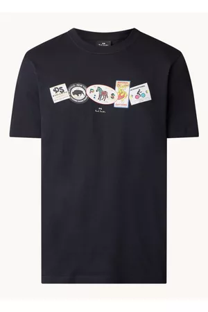Paul Smith Heren Poloshirts - T-shirt met logoprint en ronde hals