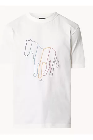 Paul Smith Heren Poloshirts - T-shirt met logoprint en ronde hals