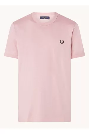 Fred Perry Heren Poloshirts - Ringer T-shirt met logoborduring