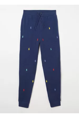 Ralph Lauren Kinderen Lange broeken - Tapered fit joggingbroek met logoborduring