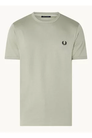 Fred Perry Heren Poloshirts - Ringer T-shirt met logoborduring