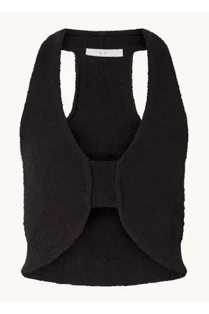 IRO Quawo fijngebreide crop top met structuur