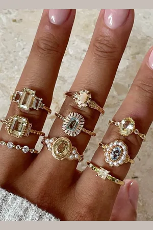 24Kae Ring verguld 12402Y