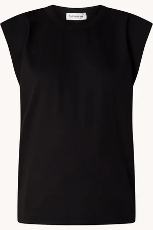 The Frankie Shop Eva top met schoudervulling