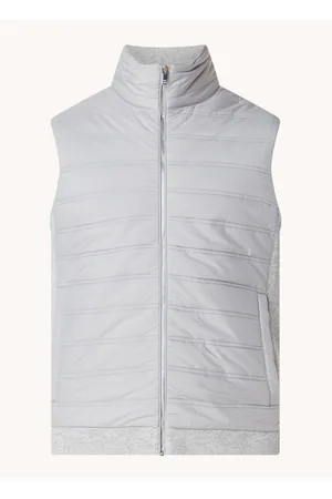 Reiss William gewatteerde bodywarmer met steekzakken