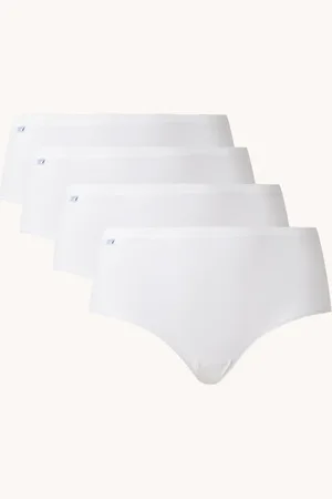 Sloggi Basic+ midi high waisted slip in 4-pack