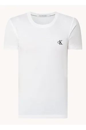 Calvin Klein T-shirt met logoborduring
