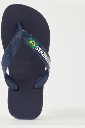 Havaianas Brasil slipper met logo