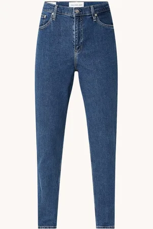 Calvin Klein High waist mom jeans met medium wassing