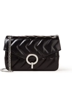 Sandro Yza schoudertas van quilted leer