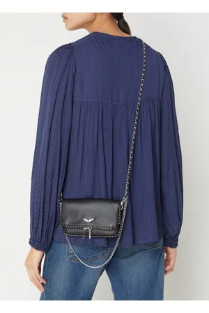 Zadig & Voltaire Rock Nano crossbodytas van leer