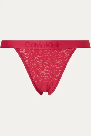 Calvin Klein String met logoband • Zwart •