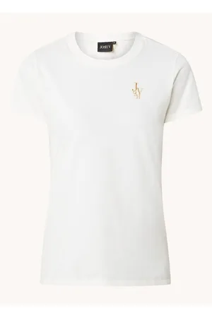 Josh V Zoe T-shirt met logoborduring