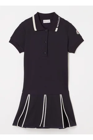 Moncler Polojurk van piqué katoen met logo