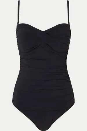 gottex Voorgevormd bandeau badpak met afneembare bandjes