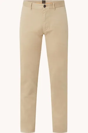 HUGO BOSS Slim fit chino met steekzakken