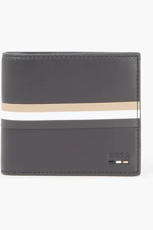 HUGO BOSS Ray portemonnee van leer met logo